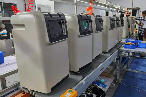 Our company exports more than 1,500 oxygen concentrators to countries in North America